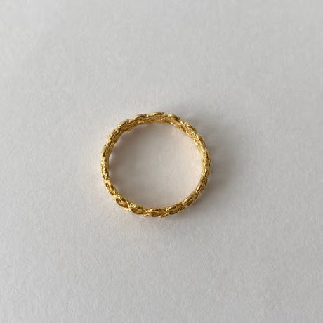 lace eternity ring (gold)---296