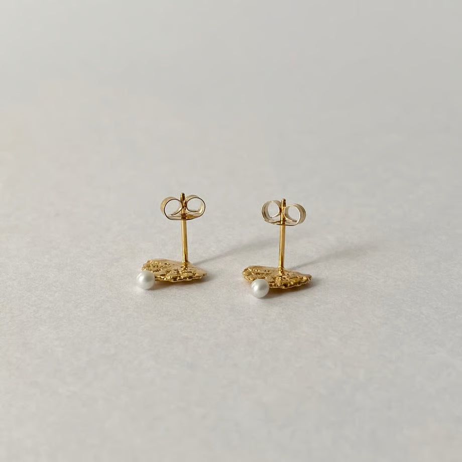 lace shell pierces (gold)---206