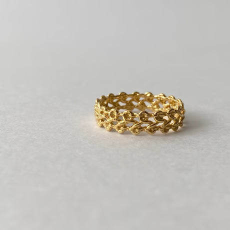 lace eternity ring (gold)---296
