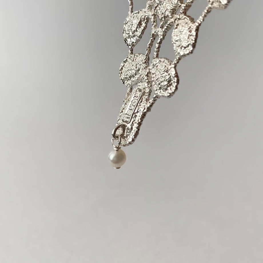 lace pierce (one side)(silver) ---274