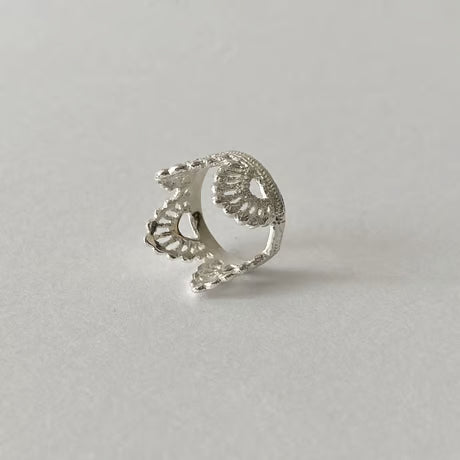 bud ring(silver)---346