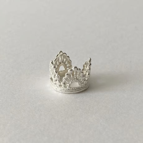 bud ring(silver)---346