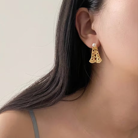 pierce (one side)(gold) ---351
