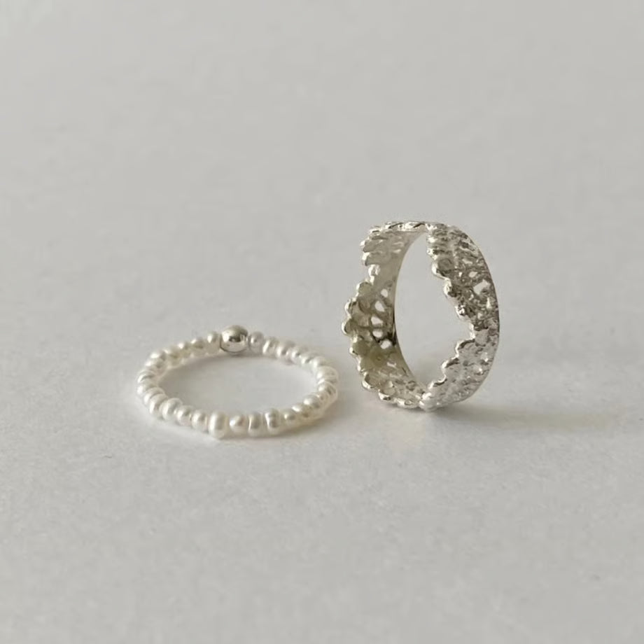 ring(silver)---344