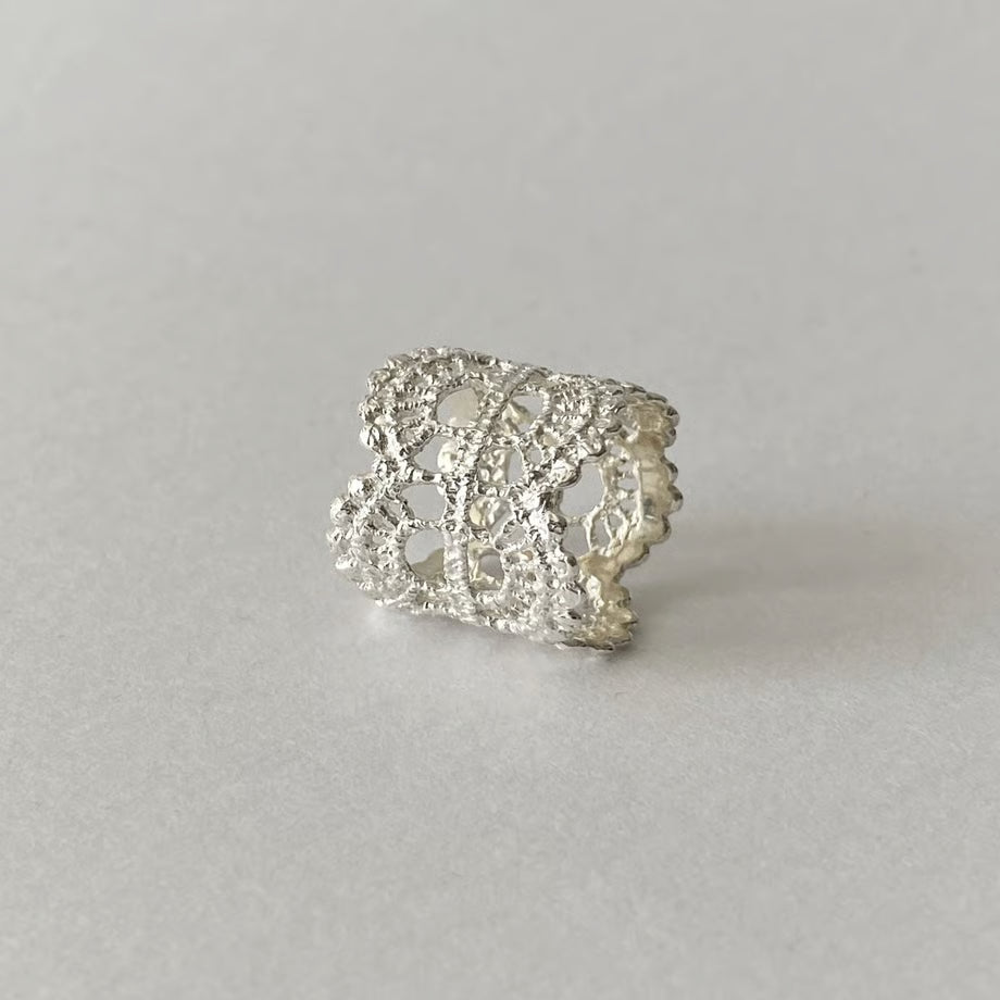 sedum ring(silver)---342