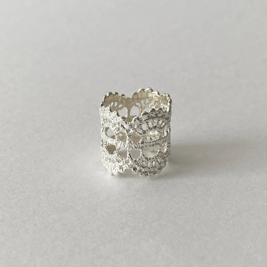 sedum ring(silver)---342